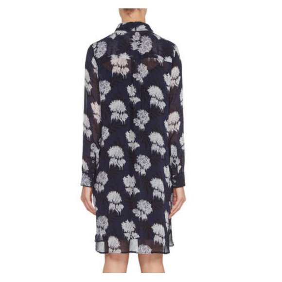 Ganni Navy Shirt Dress - Picture 4 of 5